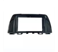 Façade d'autoradio Kit d'adaptation de façade de Tableau de Bord pour autoradio Android de 9 Pouces, Compatible avec Mazda 6 Atenza 2014-2016 Auto Radio Cadre(Only Frame)
