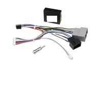 Façade d'autoradio Kit de câblage pour autoradio 2DIN 9 Pouces (22,86 cm) avec décodeur CANBUS et Panneau Radio, Compatible avec Ford Fiesta Mk6 (2004-2014). Auto Radio Cadre(Cable Canbus)
