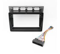 Façade d'autoradio Kit de façade Audio 9 Pouces Compatible avec Kia Picanto Morning Euro Star 2004-2007 Auto Radio Cadre(Frame Cable-A)