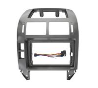 Façade d'autoradio, kit de Navigation et Cadre de Tableau de Bord pour Lecteur multimédia Android 9 Pouces pour Polo 2004-2010.