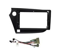 Façade D'autoradio Kit De Panneau De Montage De Tableau De Bord 9 Pouces 2DIN pour Insight 2009 2010 2011 2012 2013 2014 Cadre Fascia D'autoradio Android Cadre Panneau(Frame-LHD-Cable)