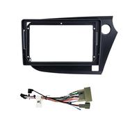 Façade D'autoradio Kit De Panneau De Montage De Tableau De Bord 9 Pouces 2DIN pour Insight 2009 2010 2011 2012 2013 2014 Cadre Fascia D'autoradio Android Cadre Panneau(Frame-RHD-Cable)