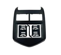 Façade D'autoradio Kit D'installation Autoradio 2 DIN 7 Pouces avec Système Audio Navigation Intégré pour Chevrolet pour Aveo pour Sonic 2011-2015 Cadre Radio(Le Noir)