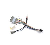 Façade D'autoradio Kit D'installation Autoradio 9 Pouces 23 Cm avec Façade Panneau Cache Console Centrale Lecteur Android pour Civic 1995-2001 Cadre Radio(Power Cord)