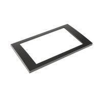 Façade D'autoradio Kit D'installation Autoradio Double DIN Façade Panneau Garniture Cadre pour A4 pour B6 2000-2006 pour B7 2004-2009 Cadre Radio