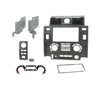 Façade D'autoradio Kit D'installation Autoradio Double DIN pour Land pour Rover pour Defender 2007-2016 Façade Cache Adaptateur GPS Panneau Console Cadre Radio
