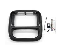 Façade D'autoradio Kit Montage sur Tableau Bord Autoradio 2 DIN 9"/7" pour Opel pour Trafic 3 pour Vivaro 2014-2018 avec Lecteur CD/DVD GPS Cadre Radio(with canbus)