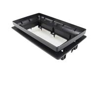 Façade D'autoradio Panneau Radio Fascia 9 Pouces Kit D'installation Tableau Bord Lunette Console GPS Garniture Plaque D'adaptation pour Saab 95 9-5 2005-2011 Cadre Panneau