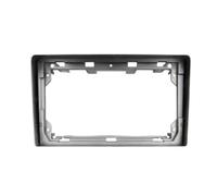 Façade D'autoradio pour Citroën pour Berlingo 2 C2 C3 pour Jumpy 9 Pouces Panneau Stéréo Faisceau Câbles Câble d'alimentation Adaptateur Canbus(Argent,Frame)