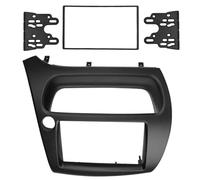 Façade d'autoradio, pour Civic Double DIN, pour kit de Montage et d'installation pour autoradio DVD/CD stéréo, pour Panneau de Tableau de Bord et Faisceau de câbles Inclus.