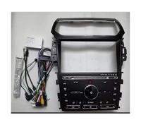 Façade d'autoradio pour Ford pour Explorer 11-19 GPS Navigation Radio Fascias Panneau Cadre 10 Pouces dans L'écran Tableau Bord Radioblende Set(Keep Original Car CD)