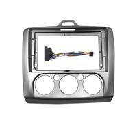 Façade d'autoradio pour Ford pour Focus 2 S-Max 05-11 9 Pouces Voiture DVD Cadre Audio Kit Habillage Panneau Radio Lecteur Multimédia Radioblende Set