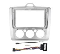 Façade D'autoradio pour Ford pour Focus Mk2 MK3 pour S-Max Cadre De Voiture Adaptateur Fascia Android Radio Tableau Bord Kit Montage Panneau Cadre Radio(MT Air Conditioning)
