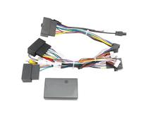 Façade D'autoradio pour Fourgonnette pour Transit 2014-2018 Panneau Stéréo 2DIN 9 Pouces Faisceau Câbles 16 Broches Câble d'alimentation CANbus Tableau Bord(Câble Canbus Uniquement)