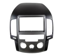 Façade D'autoradio pour Hyundai pour I30 2008-2011 at/MT AC Voiture Fascia Double Din Cadre DVD 7/9 Pouces Audio Raccord Adaptateur Panneau Tableau Bord Cadre Radio(MT 7INCH-178-102)