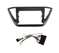 Façade D'autoradio pour Hyundai pour Verna pour Accent pour Solaris 2 2016+ Kit Tableau Bord Stéréo Automatique Fascias 9Pouces Unité Principale Android Cadre Cadre Panneau(Frame Cord-B)