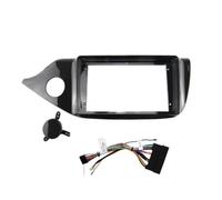 Façade D'autoradio Pour Kia Pour Ceed Pour CEED JD 12-2018 | Faisceau Câbles Panneau Stéréo 9 Pouces Adaptateur Câble D'alimentation Cadre Fascias Cadre D'autoradio Kit(Frame cable-1)