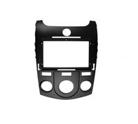 Façade d'autoradio pour KIA pour Forte pour Cerato Autoradio 2009-2012 Kit De Réaménagement du Panneau De Tableau Bord Écran 9 Pouces Radioblende Set(Black-MT)