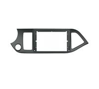 Façade d'autoradio pour KIA pour Picanto Matin 2011-2017 2 Din Lecteur Audio Stéréo Automatique Panneau DVD Kit Tableau Bord Radioblende Set