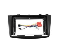 Façade d'autoradio pour Mazda 3 pour Axela 2009-2013 9 Pouces Auto Stéréo Panneau De Montage Lunette Façade Support De Console Centrale Radioblende Set
