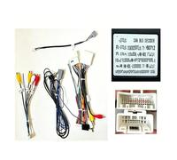 Façade D'autoradio pour Mazda 3 pour Axela pour CX-3 6 CX-5 2017 Version Sud-est Asiatique Lecteur GPS Faisceau Câblage Câble d'alimentation Android Canbus Cadre Radio(Set)