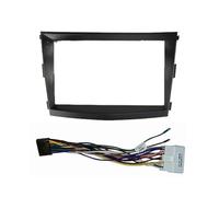 Façade d'autoradio pour SsangYong pour Tivoli Tivolan 2015-2019 Voiture Android Audio Radio 9 Pouces Grand Écran Fascia Lecteur DVD Cadre Radioblende Set