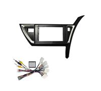 Façade D'autoradio pour Toyota pour Auris 2012-2015 10.1 Pouces Droit Radio Stéréo GPS MP5 Lecteur Android 2 Din Tête Unité Panneau Fascias Cadre Couverture Cadre Panneau(Right Whole Set)