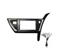 Façade D'autoradio pour Toyota pour Auris 2012-2015 10.1 Pouces Droit Radio Stéréo GPS MP5 Lecteur Android 2 Din Tête Unité Panneau Fascias Cadre Couverture Cadre Panneau(Right Frame Cable)