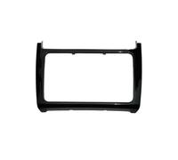 Façade D'autoradio Pour VW Pour POLO 2014 - 2017 | Kit Cadre Panneau Tableau Bord D'installation D'autoradio 2 DIN Plaque Frontale Garniture Carénage Audio(Piano black)