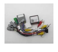 Façade D'autoradio Prise Câble pour Mitsubishi pour Outlander | Adaptateur Faisceau Câblage D'autoradio À 16 Broches Décodeur Boîte Canbus Pour Pajero 4 V97 V73 Pour V60(A)