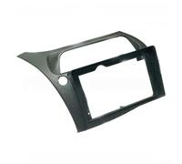 Façade d'autoradio stéréo double DIN pour installation sur tableau de bord avec réduction des vibrations Convient pour tableau de bord Civic (LHD)