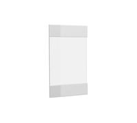 Façade de cuisine R-Line, 39.6x59cm façade de meuble pour meuble mural vitré, Blanc Haute brillance, Vicco 34628