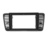 Façade de radio stéréo, remplacement du cadre du panneau de navigation de la façade de voiture de 9 pouces pour Subaru Outback Legacy 2004-2009