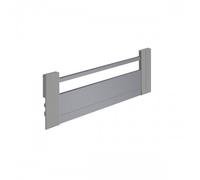 Façade de tiroir à l'anglaise - hauteur 144 mm - argent HETTICH