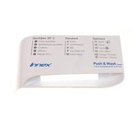 Façade de tiroir à lessive Machine à laver, Lave-linge C00516082, 488000516082 INDESIT