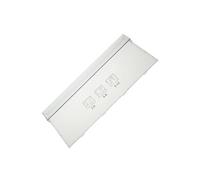 Beko Façade de tiroir réfrigérateur/congélateur 4634610100 (305465) Blanc G 445x188 mm