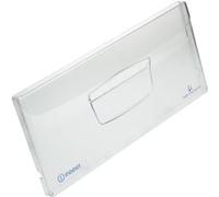 Façade de tiroir transparente 43 x 19,7 cm pour réfrigérateur / congélateur indesit G