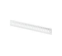 Façade Digitus DN-96207-QL pour Rack 1U, Gris, Compatibilité LC-Duplex, Dimensions 430x44x15mm, Fixation Rapide, Fabriqué en Turquie