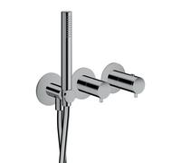 Façade douche/bain douche thermostatique 2 sorties Chromé - CRISTINA ONDYNA TV74251