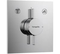 Façade douche encastrée mécanique HANSGROHE DuoTurn E Chromé G