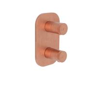 Facade Externe East Side Laiton 2 Sorties Or Rose Brossé - ES75234P CRISTINA ONDYNA