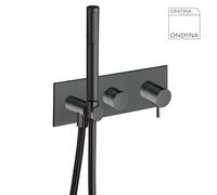 Façade externe murale Black mat Triverde - CRISTINA ONDYNA TV60213