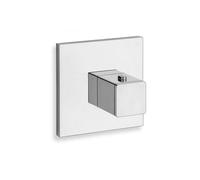 FACADE EXTERNE QUADRI 1 SORTIE POUR MECANISME PD70000 CHROME - CRISTINA ONDYNA XQ80051