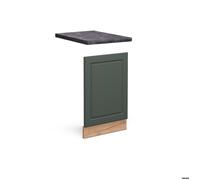 Façade Fame-Line, 45cm, PT Anthracite, Vert Or Campagne/Chêne de force doré, Vicco 46506