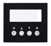 Façade finition noire satinée pour module défilement des noms GTNSB 200436 - AIPHONE GTNSPLB