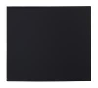 Façade finition noire satinée pour module vierge 200435 - AIPHONE GFBPB