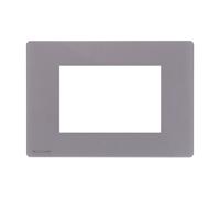 Façade Graphite One Compatible Bticino Axolute 3 Modules - COMELIT ONE/PG/BA3