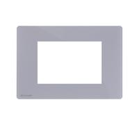 Façade Gris Perle One Compatible Bticino Living Light 3 Modules - COMELIT ONE/PP/BL3