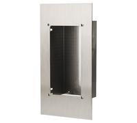 Façade inox pour platine JKDVF et JFDVF AIPHONE 140001