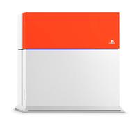 Façade Interchangeable Orange Console Sony PS4 Non Compatible Slim,Pro Neuf